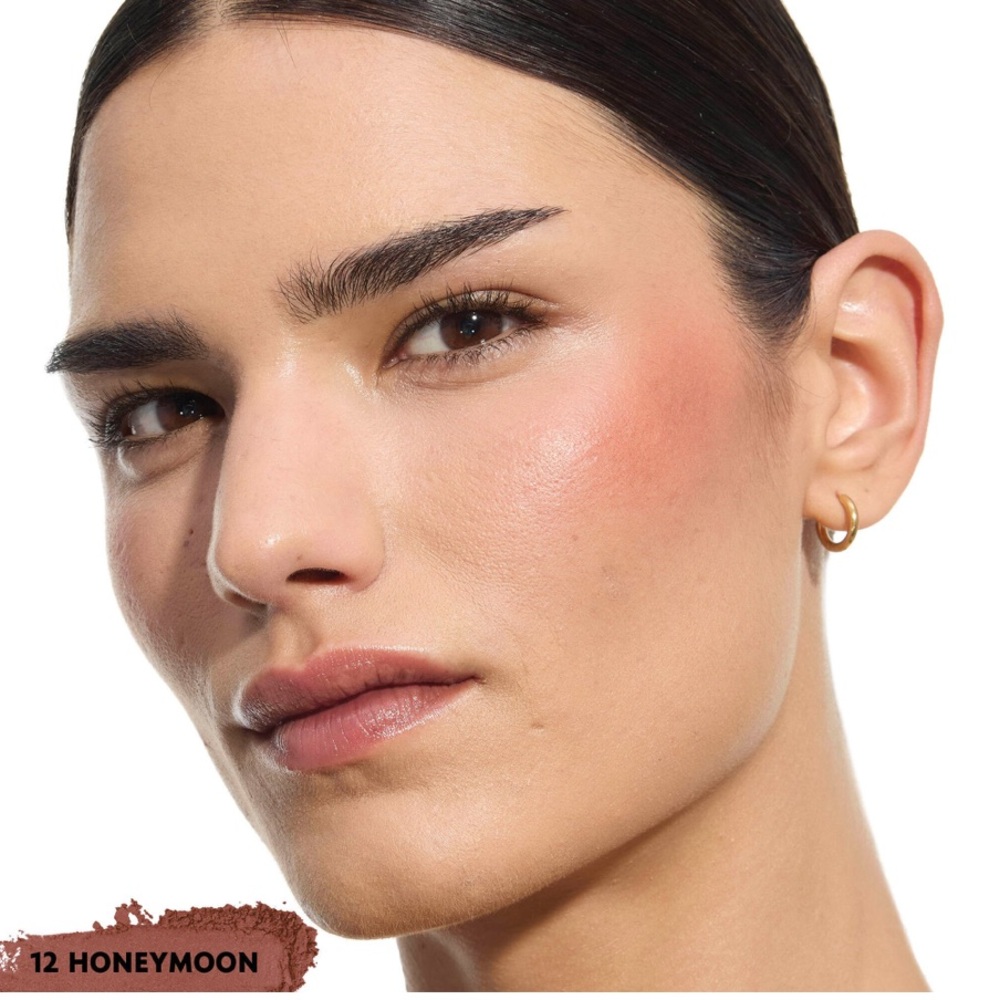 YSL BUILDABLE BLURRING POWDER BLUSH - NEW SHADE - 12 HONEYMOON - Picture 4 of 7